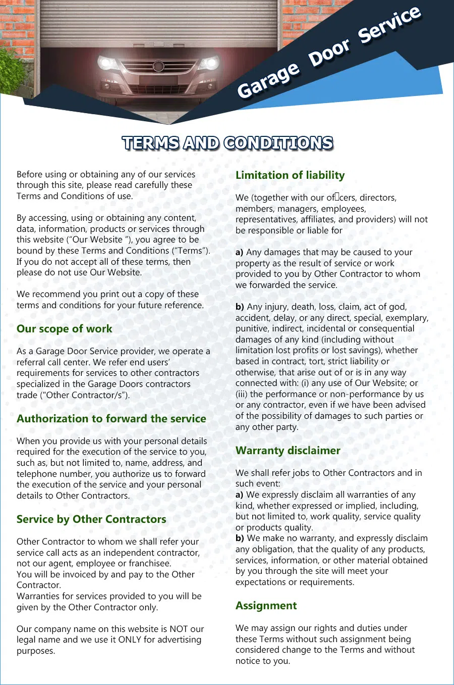 Eagle Garage Door Service West Hills, CA 818-658-1821